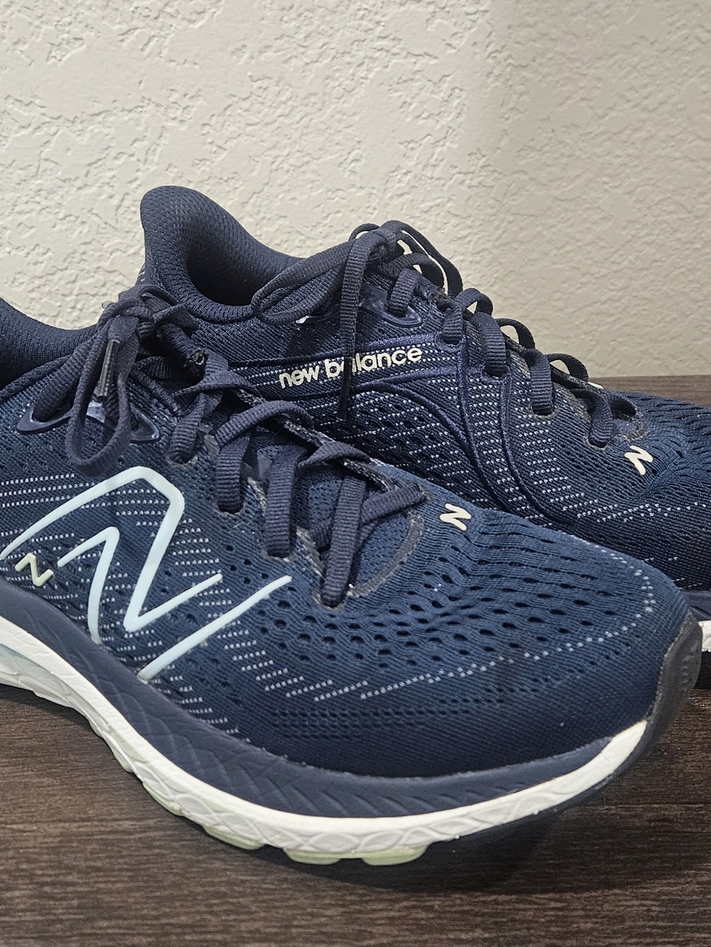 New Balance Fresh Foam X 860v13 Stability Running Shoe Blue/Green Women's Sz 8